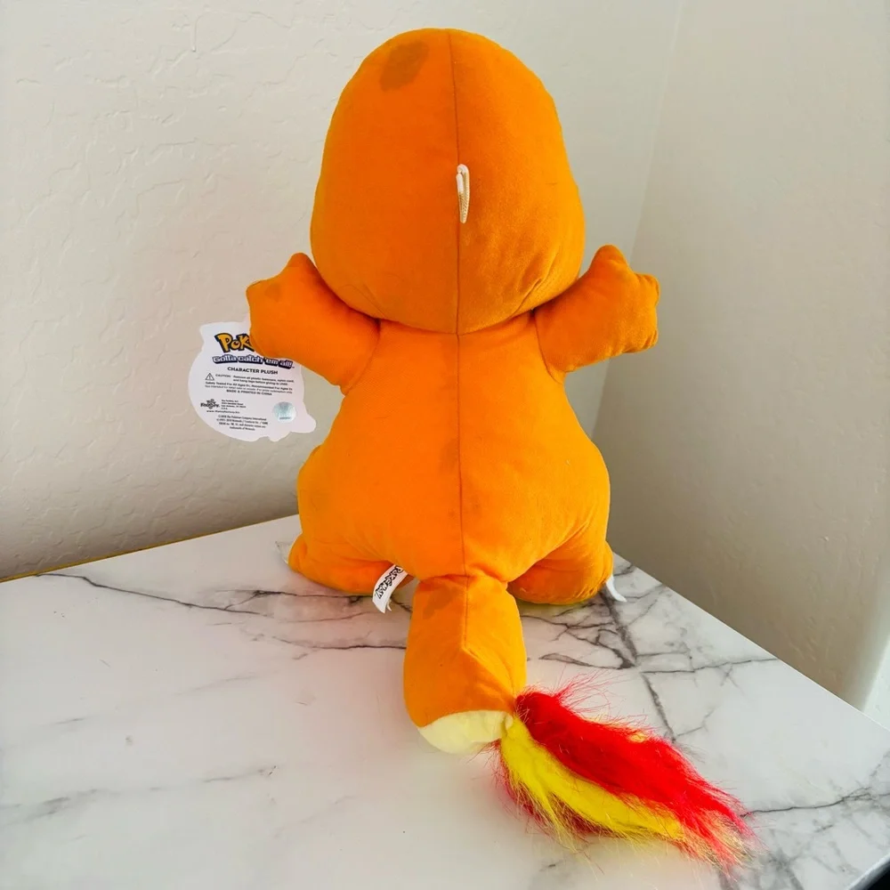 Pokemon 2017 Charmander Nintendo Jumbo 14” Plush Toy Stuffed Animal Toy‎ Factory